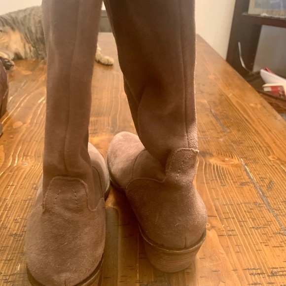 Naughty Monkey Suede slouchy boot - Picture 3 of 5